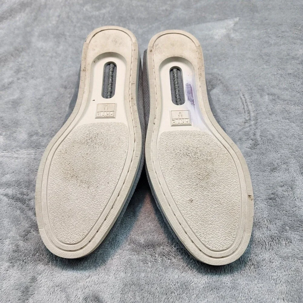 Frye Briggs Boat Shoes Men's Size 11.5 Gray Suede